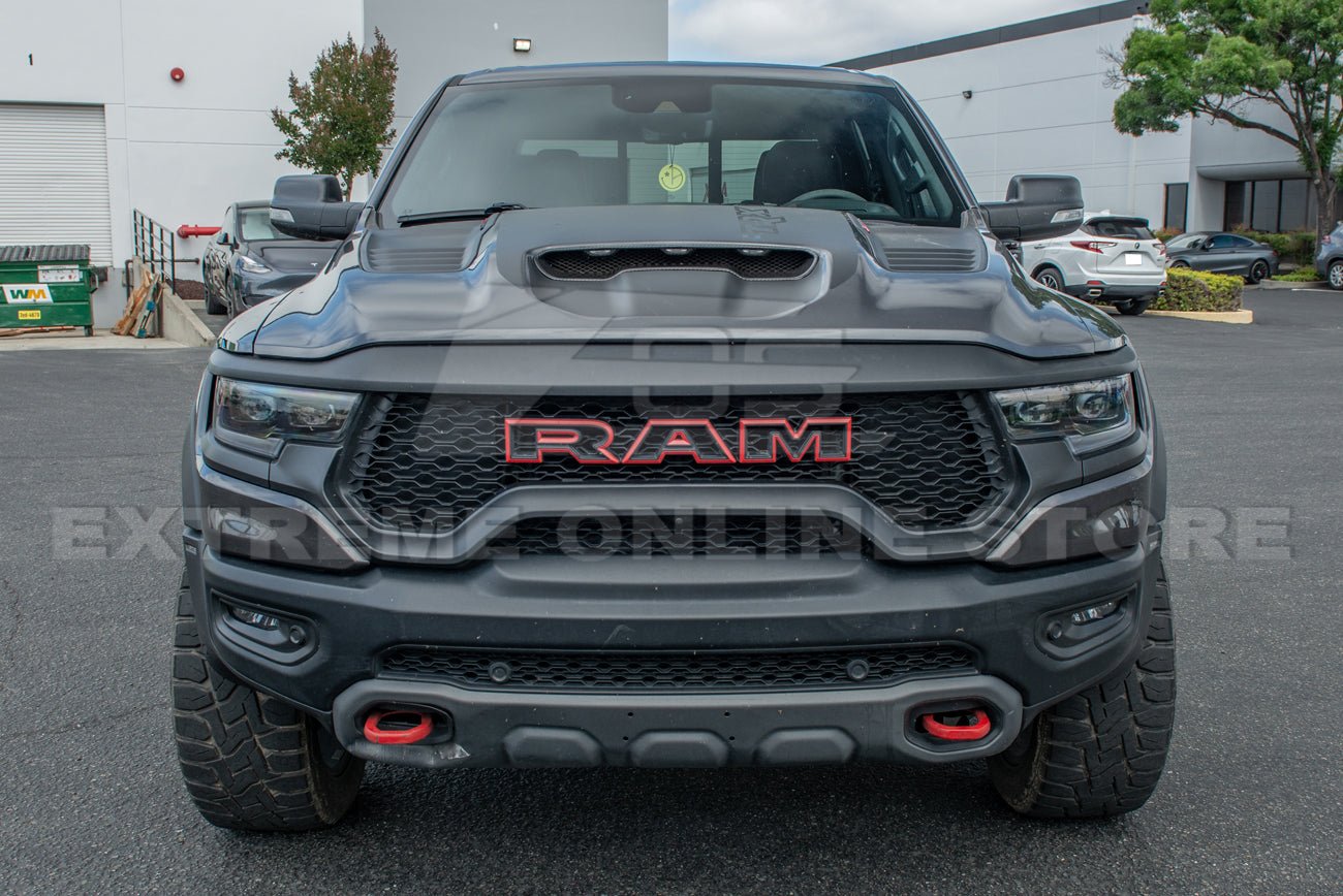 Ram 1500 TRX DT Carbon Fiber Front Air Intake Hood Scoop 2019-Up