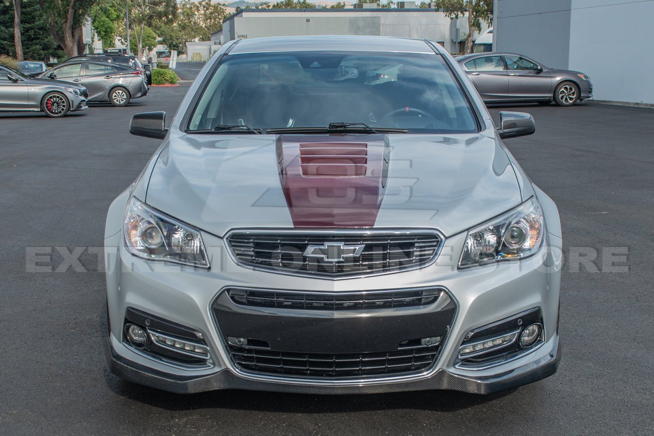 Chevrolet SS VF Carbon Fiber Front Bumper Lip Splitter 2013-2015