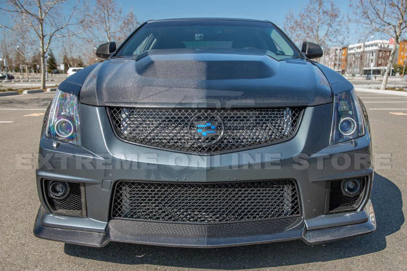 Cadillac CTS-V Carbon Fiber Front Bumper Hood 2009-2015