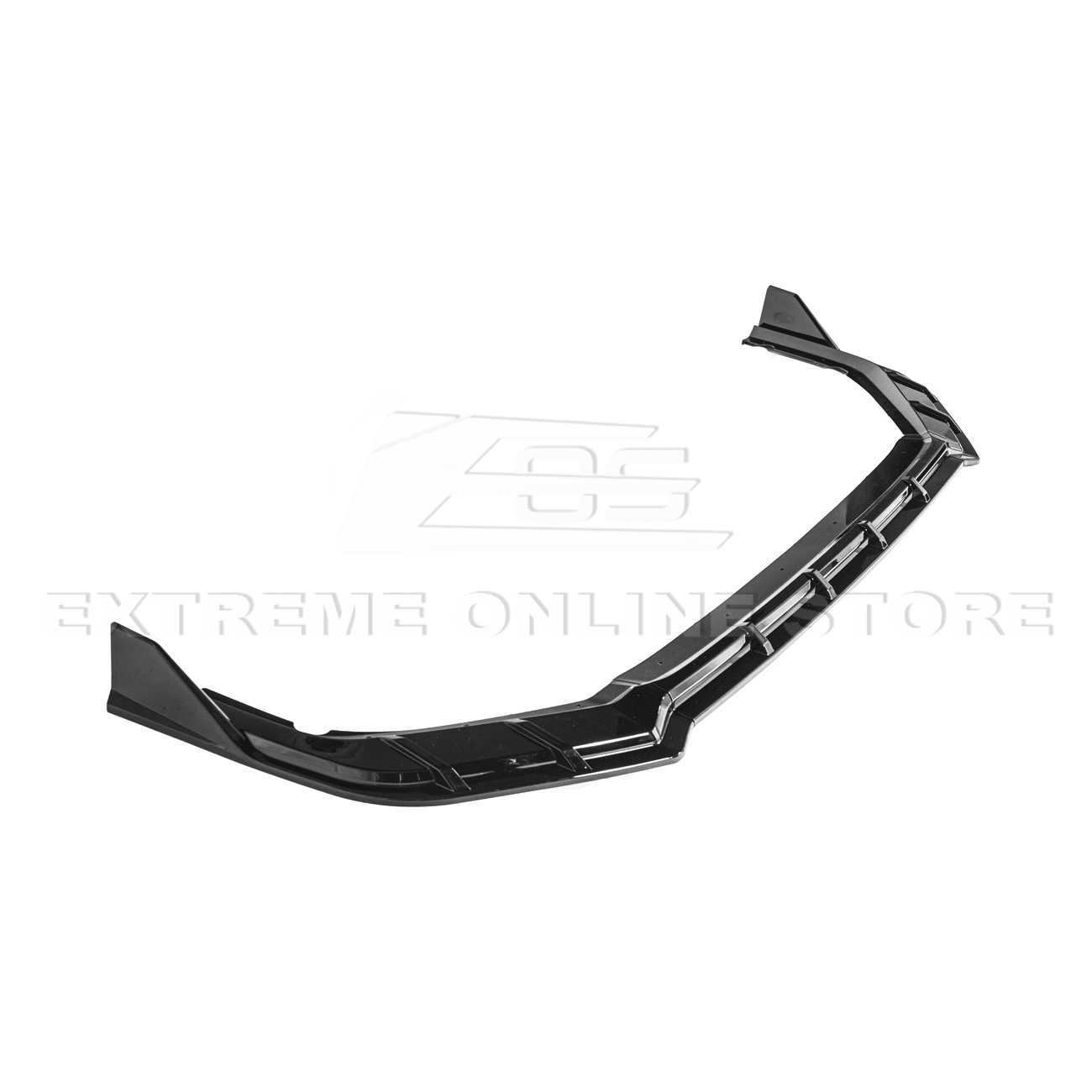 Honda Civic FE EOS Style Gloss Black Full Aero Kit Splitter Side Skirts Spoiler 2022-2024