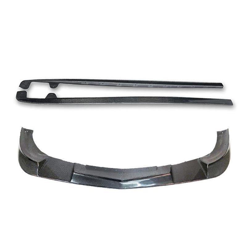 Extended Front Splitter & Side Skirts – Fits Corvette C6 Base