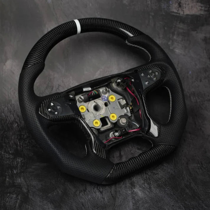 GMC Sierra Custom Carbon Fiber Steering Wheel 2014-2024