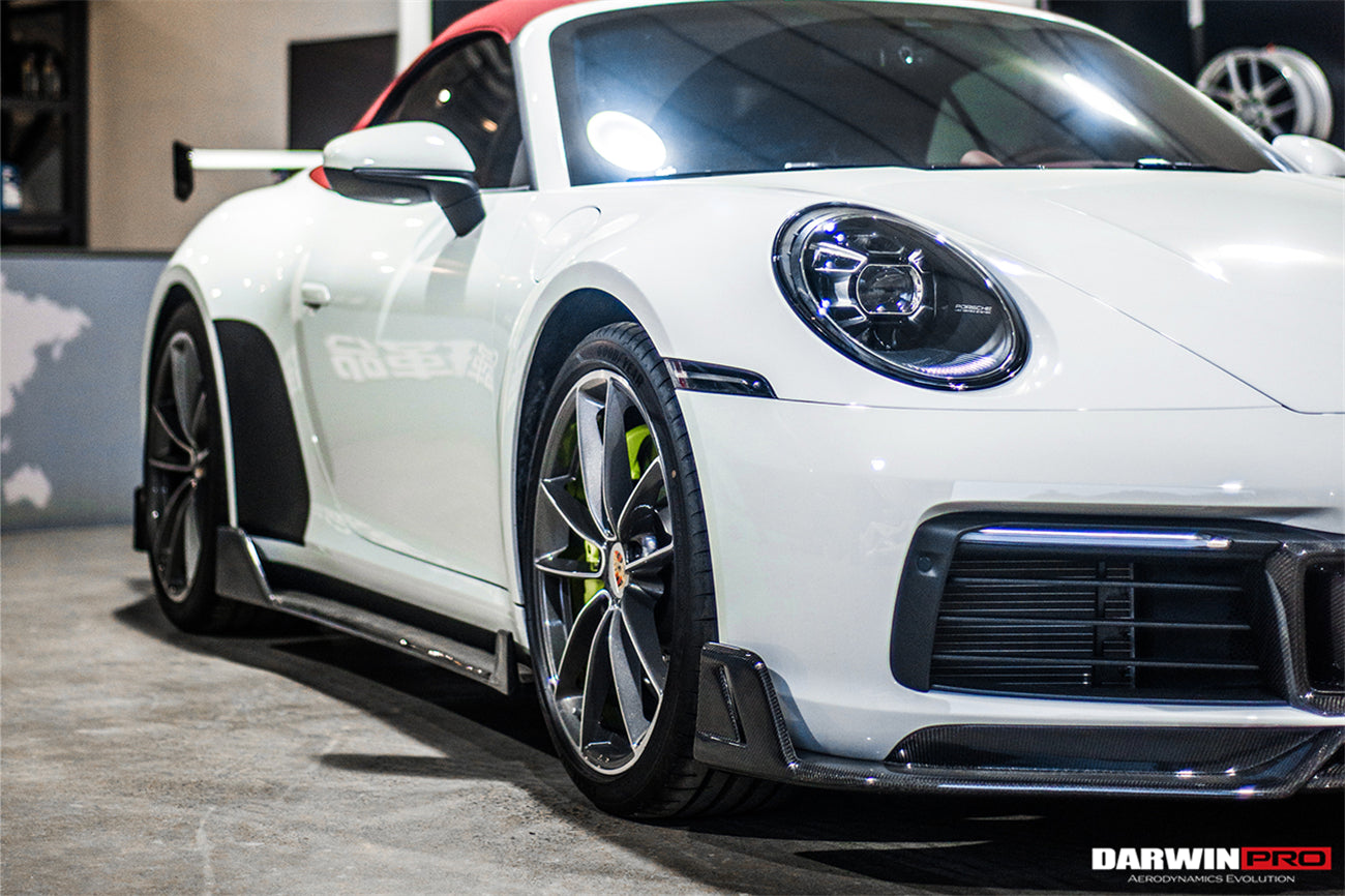 2019 - 2023 Porsche 911 992 Carrera S & 4 & 4S & Targa & Cabriolet BKSS Style Side Skirts
