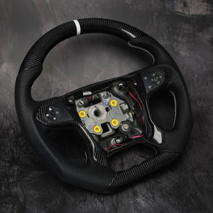Chevrolet Silverado, Suburban | GMT K2XX, T1XX Custom Carbon Fiber Steering Wheel 2014-Up