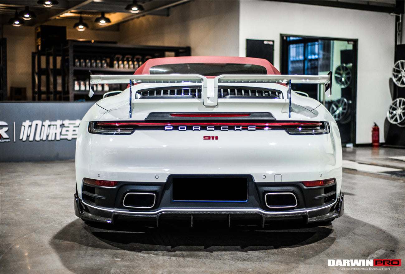 2019 - 2023 Porsche 911 992 Carrera S & 4 & 4S & Targa & Cabriolet BKSS Style Rear Lip