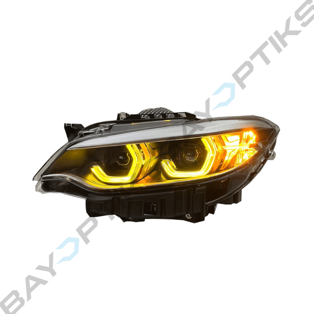 BMW 2 Series F22 M2 F87 Ikon Style Dual Color Headlight 2014-2021