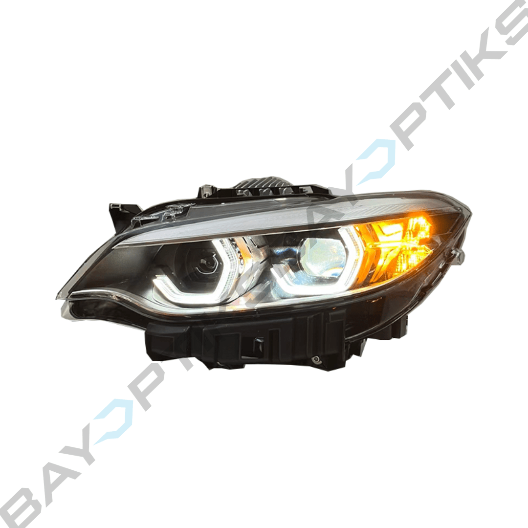 F87 M2 F22 2 Series LCI Ikon Style CSL Yellow/White Headlights (2014 - 2021)