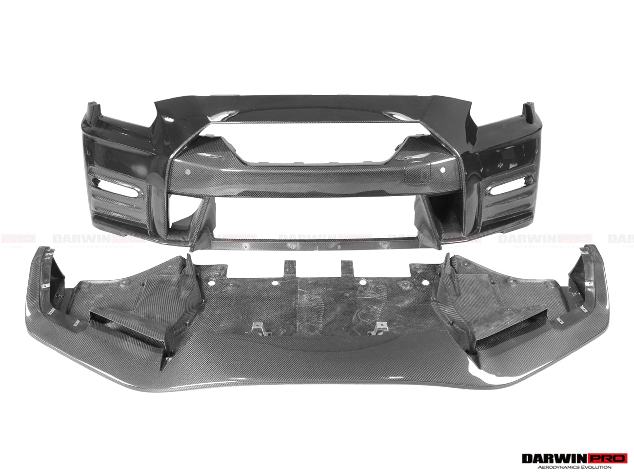 2008 - 2022 Nissan GTR R35 CBA & DBA & EBA Original NISMO Carbon Fiber Front Bumper