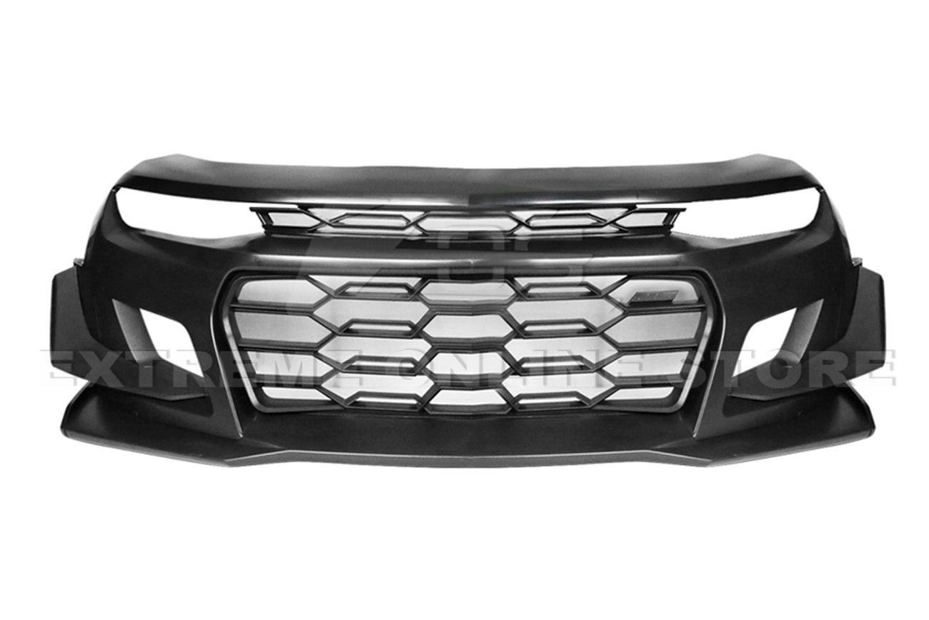 Chevrolet Camaro 6th Gen ZL1 1LE Style Primed Black Full Body Kit 2019-2024