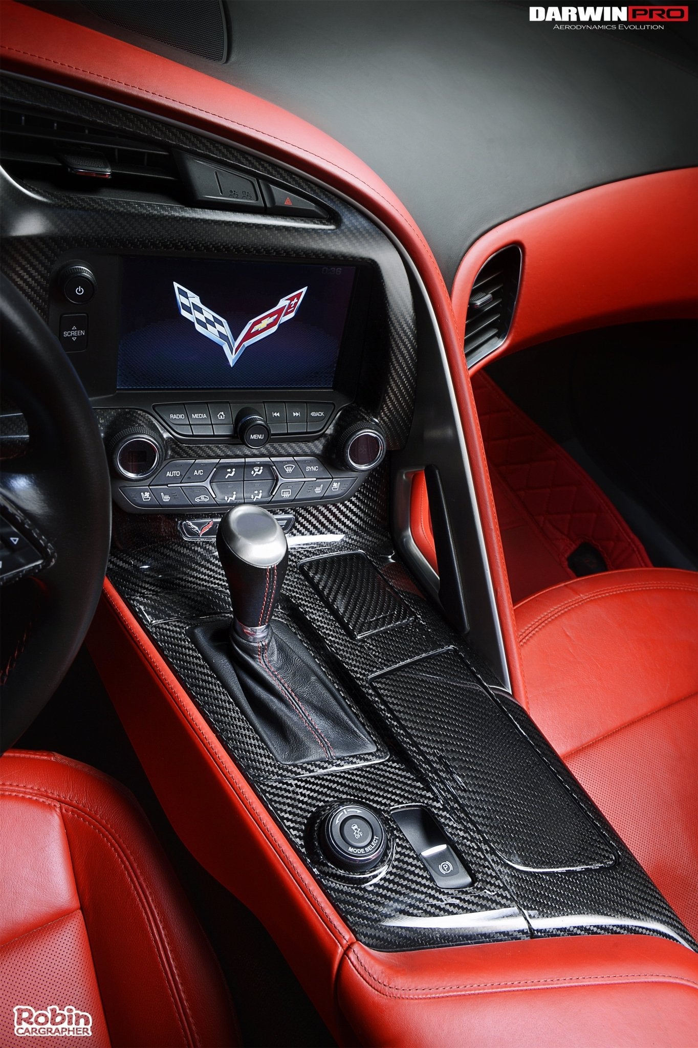 2014-2019 Corvette C7 Z06 Grandsport Dry Carbon Fiber Interior
