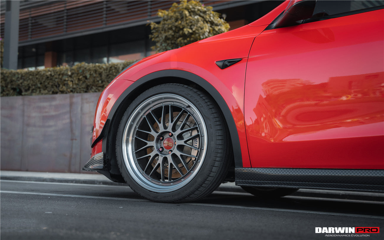 2020 - 2023 Tesla Model Y IMP Performance Carbon Fiber Front  Bumper Canards