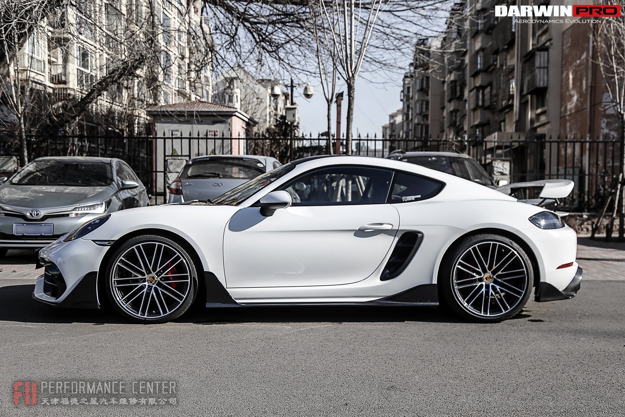 2016 - 2024 Porsche 718 Cayman & Boxster Carbon Fiber Side Air Vents