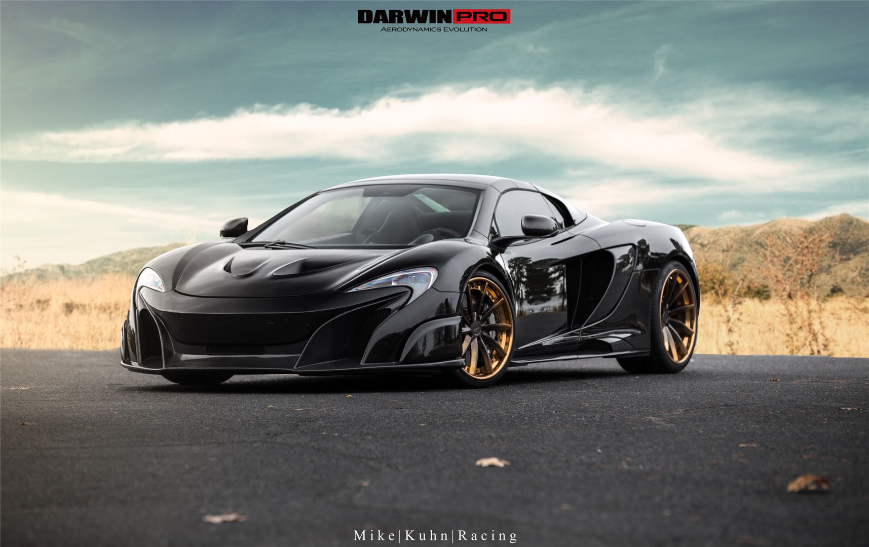 2014 - 2017 McLaren 650S P1 Style Carbon Fiber Hood