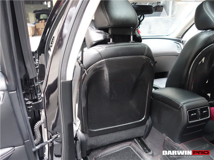 2014 - 2022 Infiniti Q50 Sedan Dry Carbon Fiber Seatback Replacement