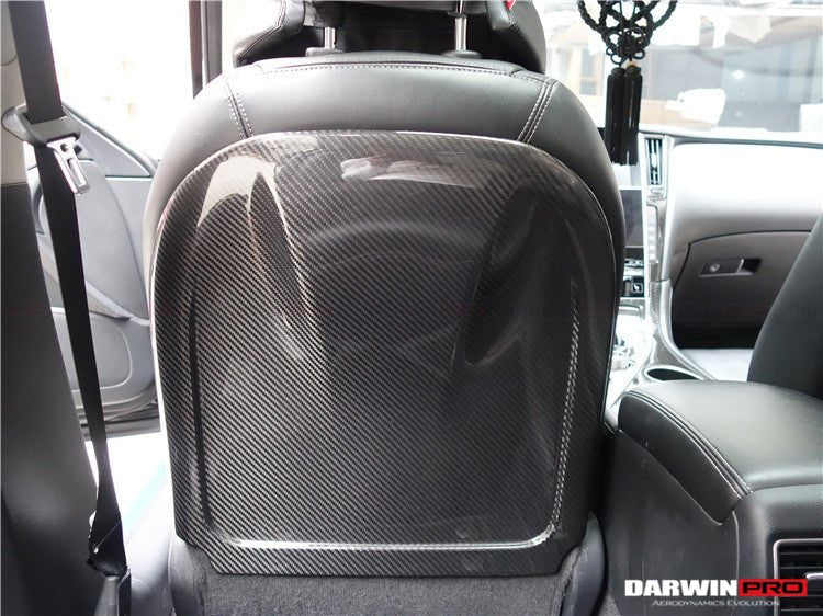 2014 - 2022 Infiniti Q50 Sedan Dry Carbon Fiber Seatback Replacement