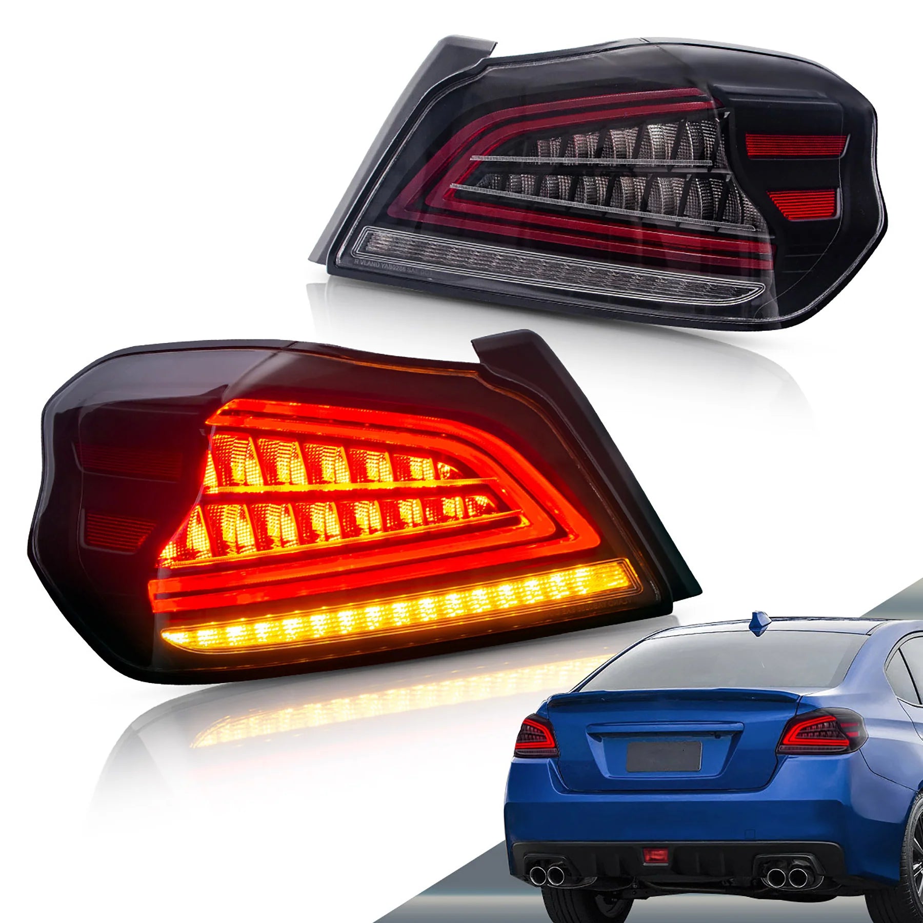 Subaru WRX / WRX STI Aftermarket Rear Lights LED Taillights 2015 - 2021