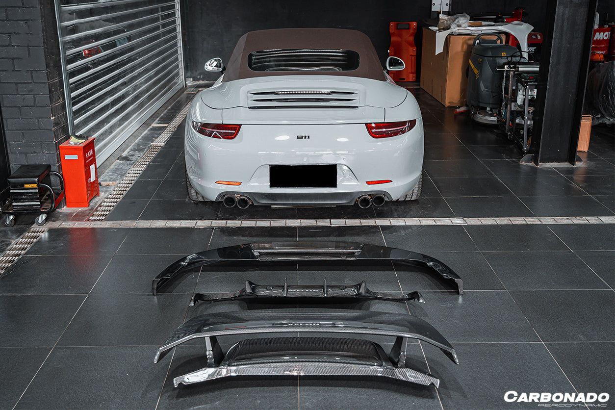 2012 - 2015 Porsche 911 991.1 Carrera/S/4S/GTS VRS-2 Style Rear Diffuser