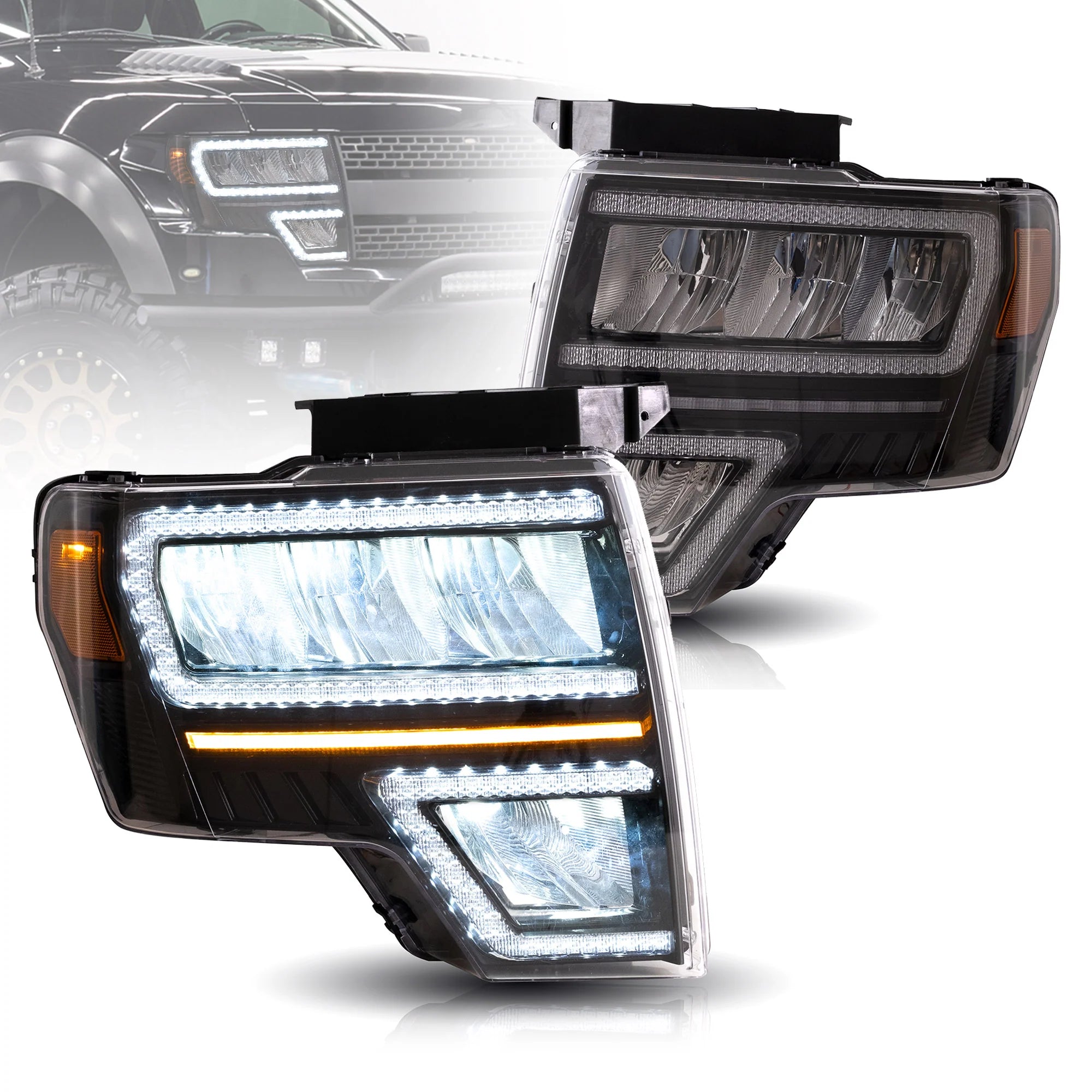 Ford F150 LED Headlights 2009 - 2014
