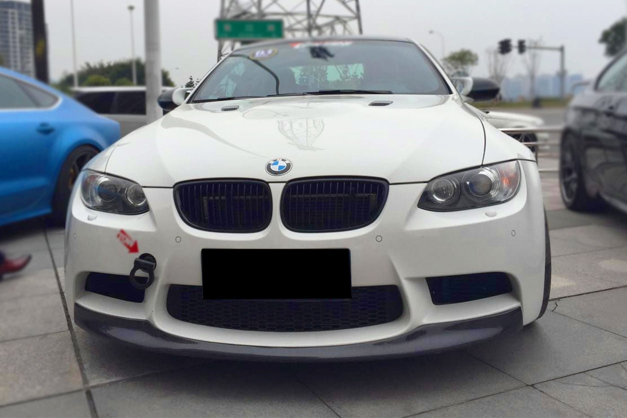 2008-2012 BMW M3 E90 & E92 & E93 Carbon Fiber Front Lip