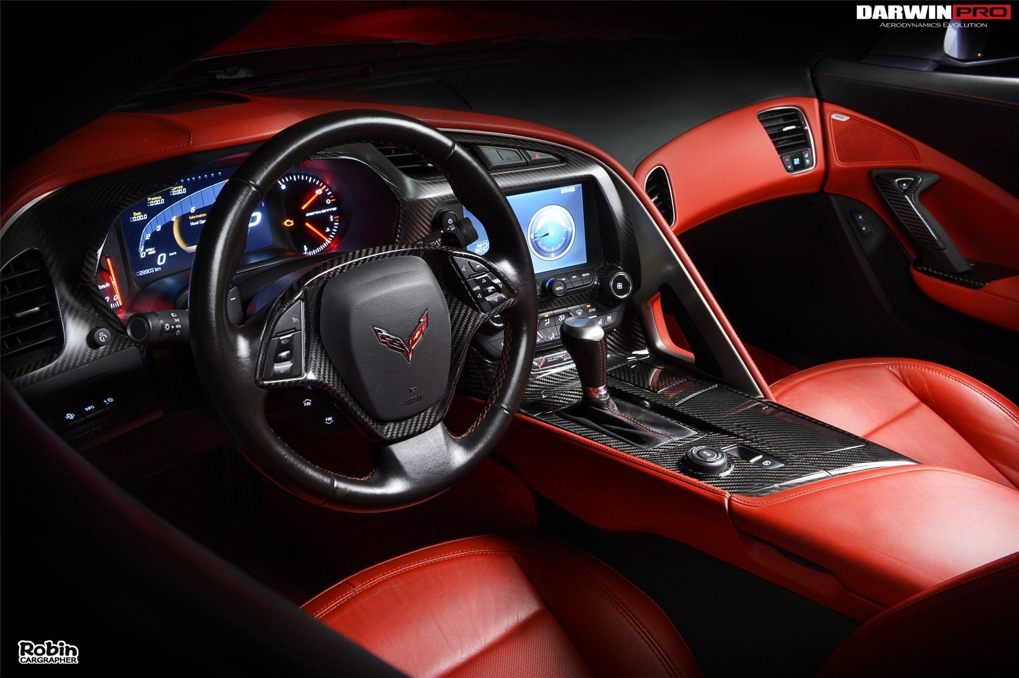 2014-2019 Corvette C7 Z06 Grandsport Dry Carbon Fiber Interior