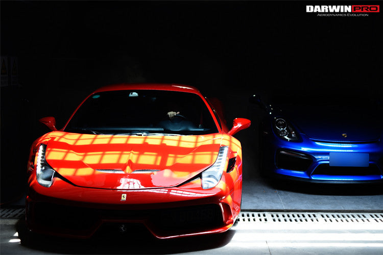 2010 - 2015 Ferrari 458 Coupe & Spyder Speciale Style Front Bumper