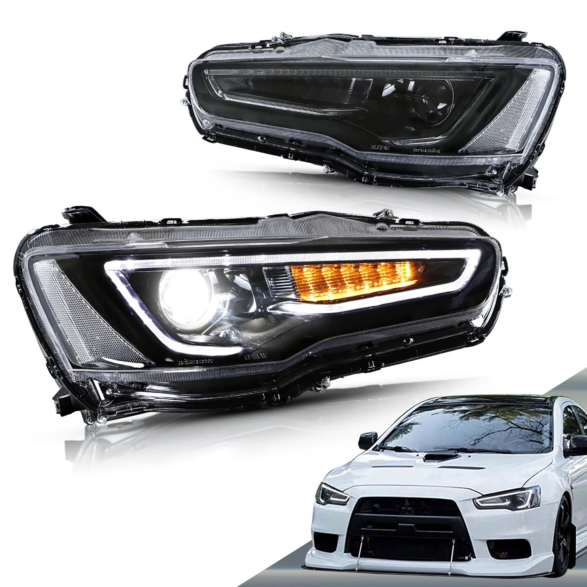 Mitsubishi Lancer /EVO X LED Headlights 2008 - 2017