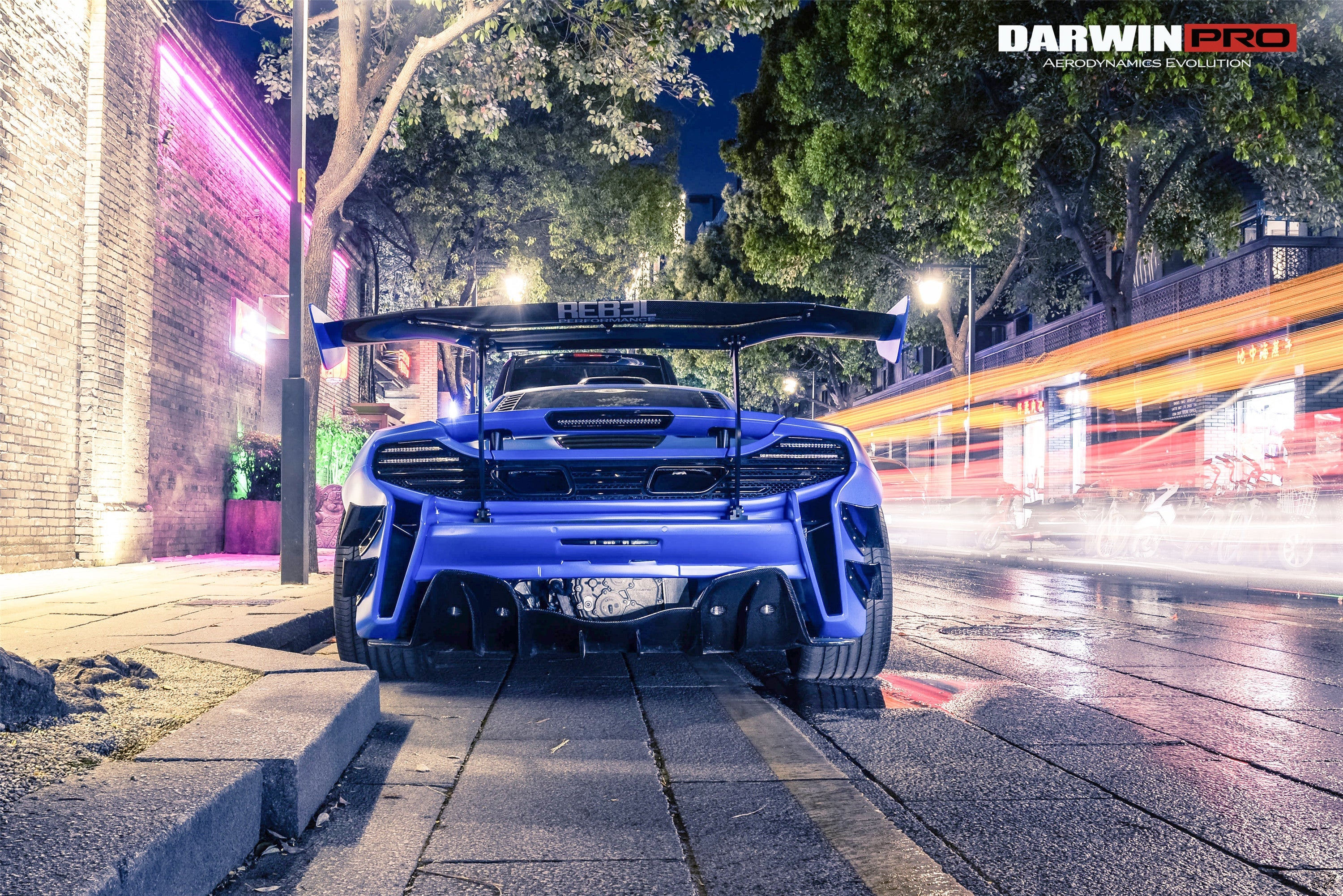 2011 - 2017 McLaren MP4 12C & 650S Rebel Performance Style Carbon Fiber Trunk Spoiler Wing