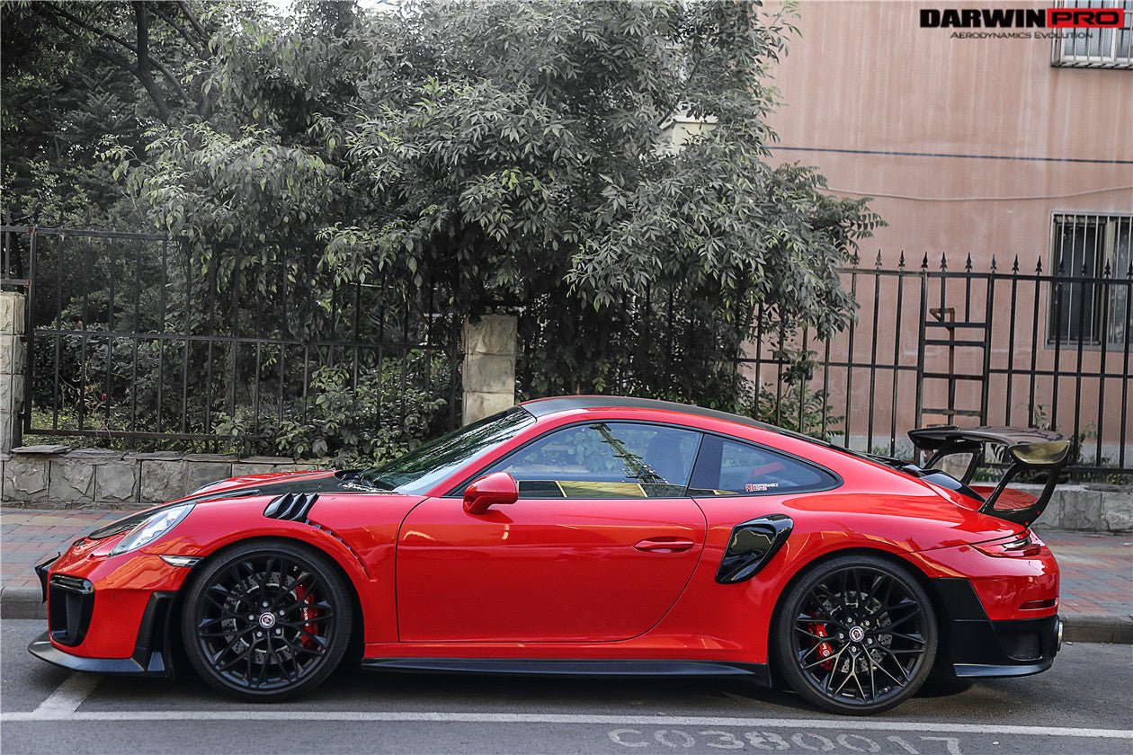 2016 - 2019 Porsche 911 991.2 Carrera S GT2RS-Style GT2RS Carbon Fiber Side Skirts