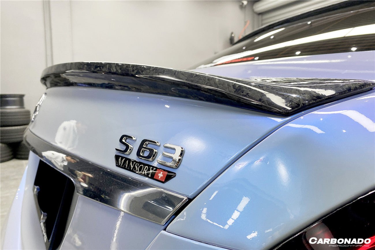 2014 - 2020 Mercedes Benz S63 W222 Sedan MSY Style Trunk Spoiler