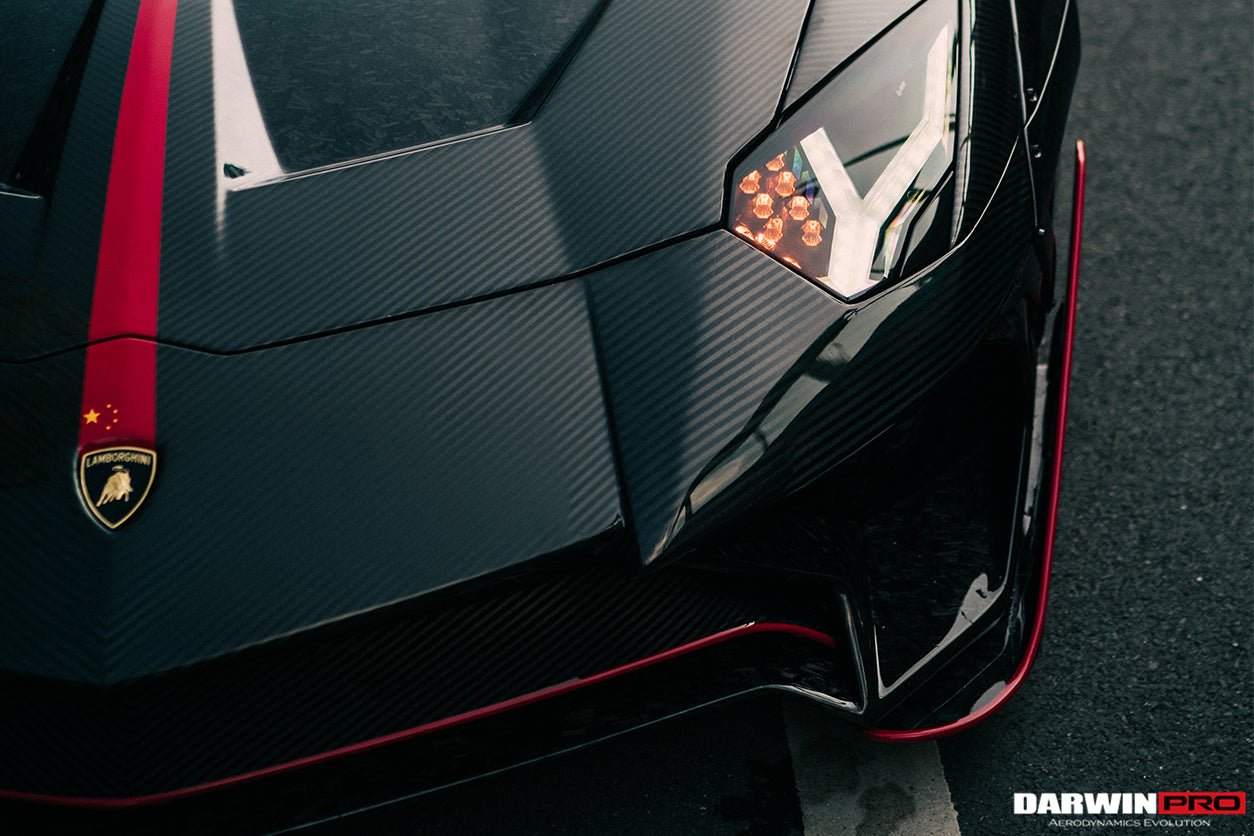 2011 - 2016 Lamborghini Aventador LP700 Roadster SV-BKSSII Style Wide Body Carbon Fiber Aero Full Kit
