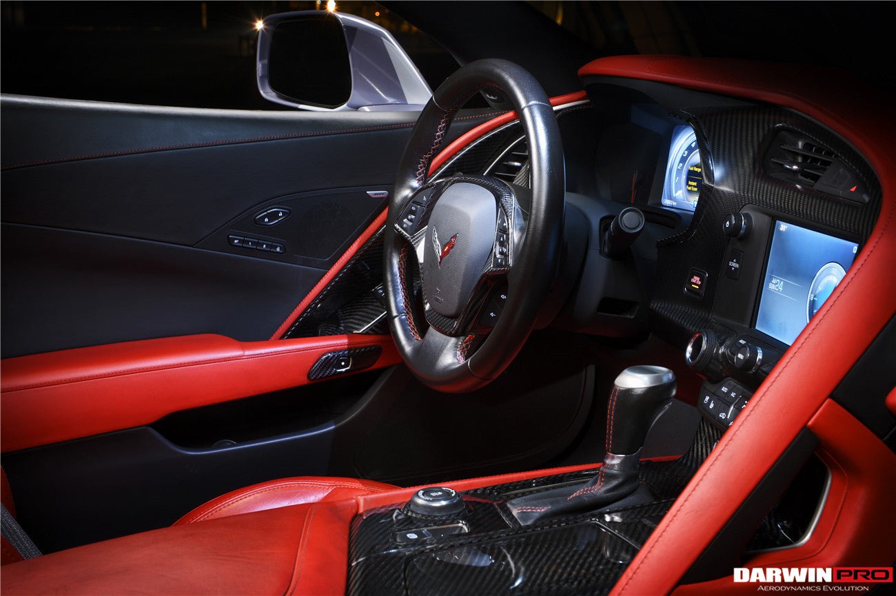 2013-2019 Corvette C7 Z06/GS Dry Carbon Door Handle Trim