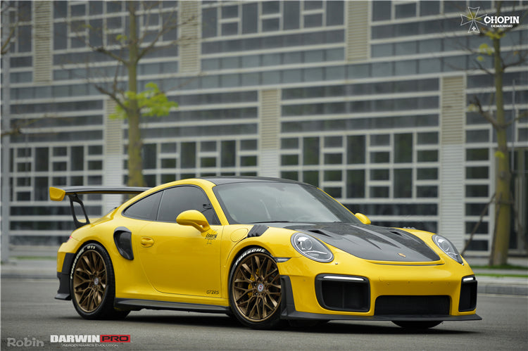 2012 - 2015 Porsche 991.1 Carrera/S GT2RS Style Carbon Fiber Side Skirts