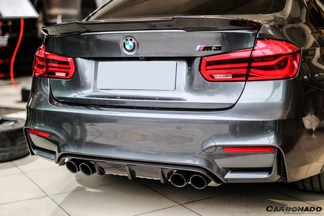 2014-2020 BMW M3 F80 & M4 F82 MP Style Carbon Fiber Rear Diffuser
