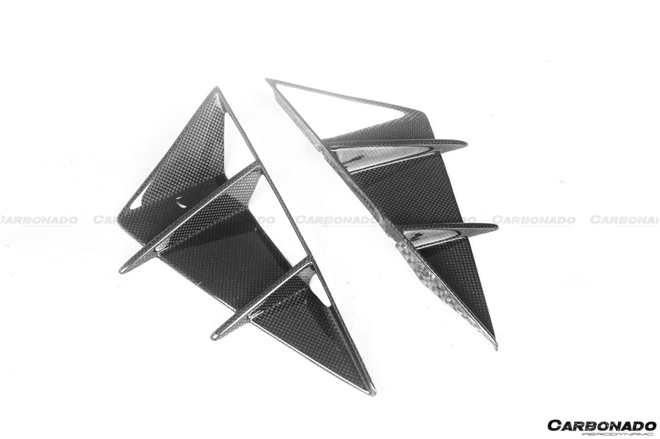 2018 - 2025 Ferrari 812 Superfast & GTS MSY Style Rear Bumper Vents