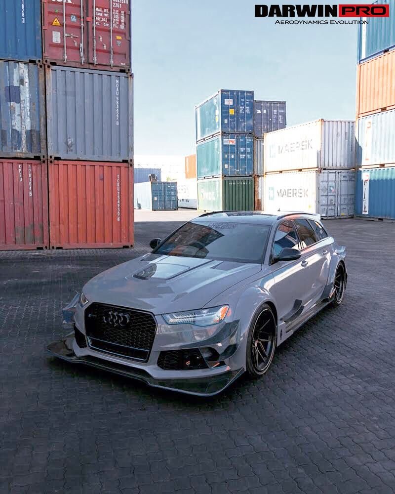 2013 - 2018 Audi A6 S6 RS6 BKSS Style Carbon Fiber Hood