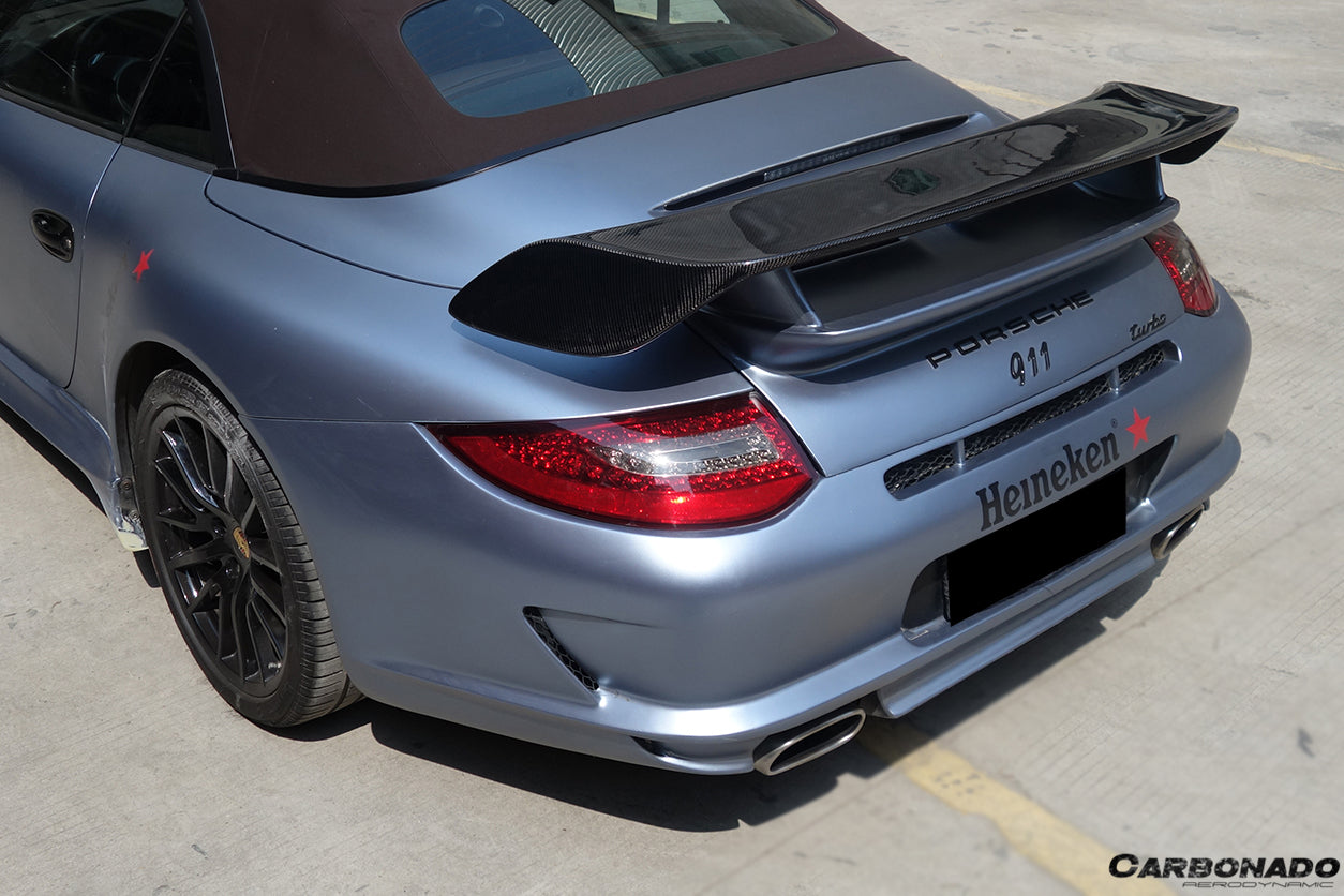 2005 - 2012 Porsche 911 997 Carrera & S GT3RS Style Trunk Spoiler Wing