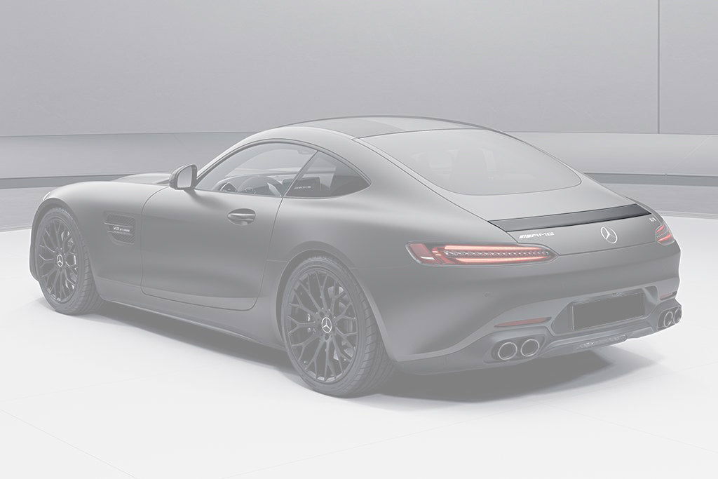 2015 - 2020 Mercedes Benz AMG GT/GTS/GTC Carbon Fiber Trunk Spoiler