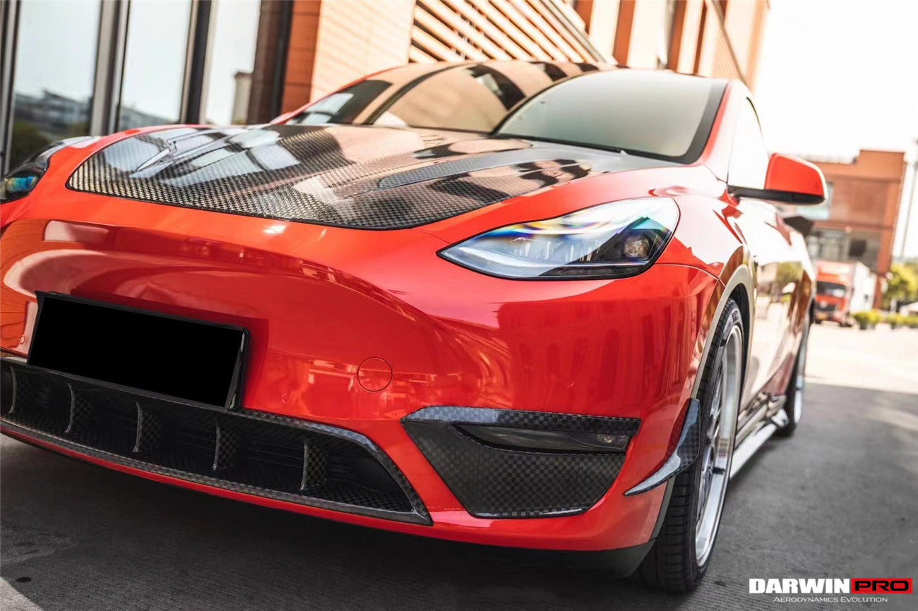 2020 - 2023 Tesla Model Y IMP Performance Carbon Fiber Front Bumper Grille