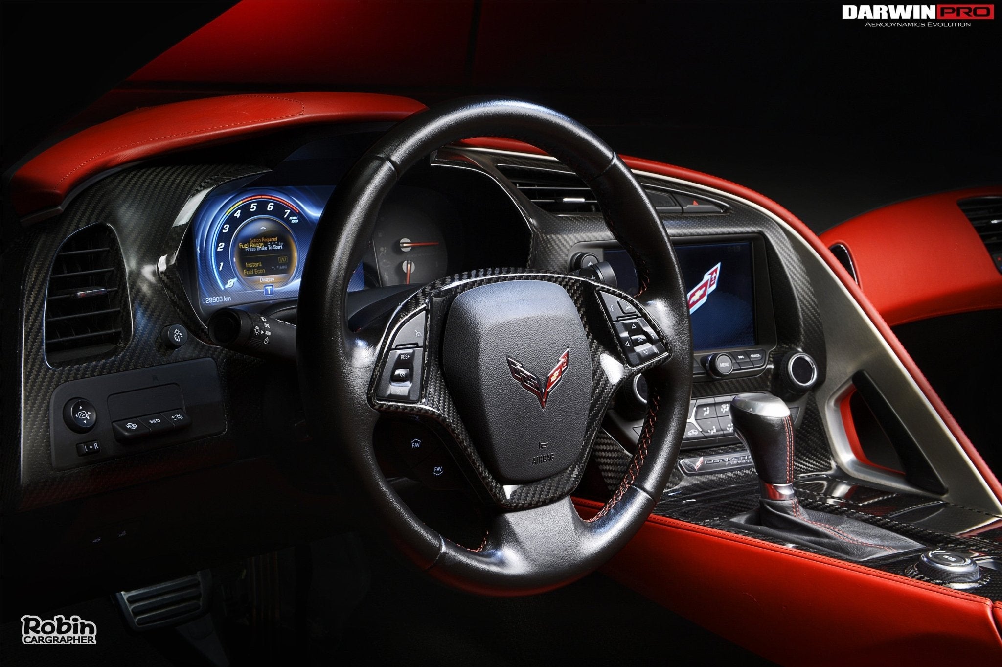 2014-2019 Corvette C7 Z06 Grandsport Dry Carbon Fiber Interior