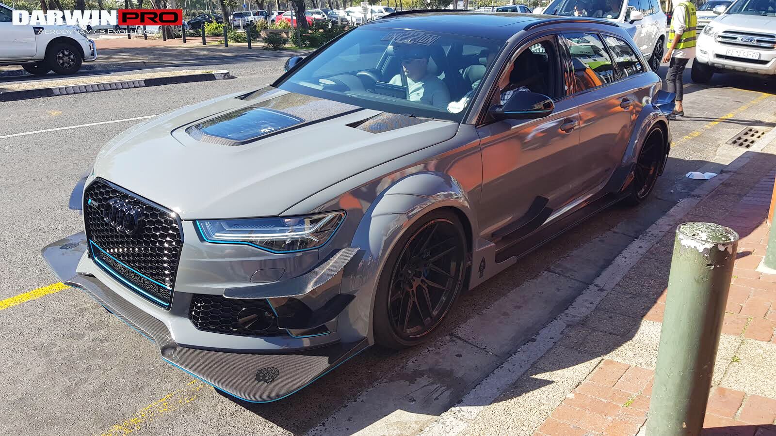 2013 - 2018 Audi A6 S6 RS6 BKSS Style Carbon Fiber Hood