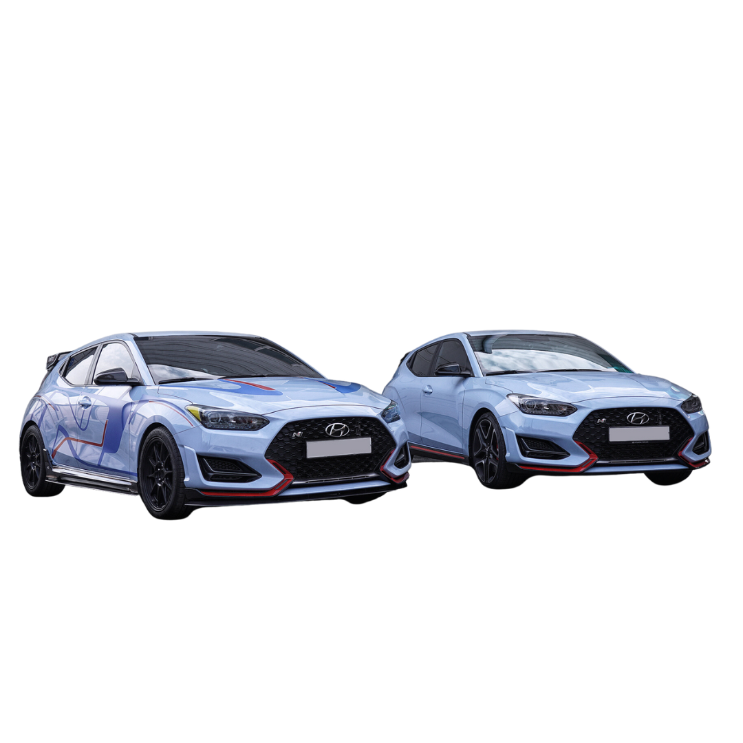 Adro Hyundai Veloster Turbo & N Carbon Fiber Front Lip VI