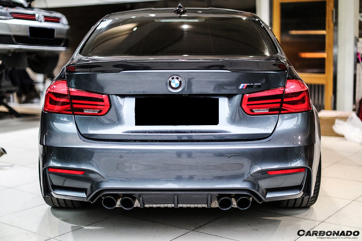 2014-2020 BMW M3 F80 & M4 F82 MP Style Carbon Fiber Rear Diffuser