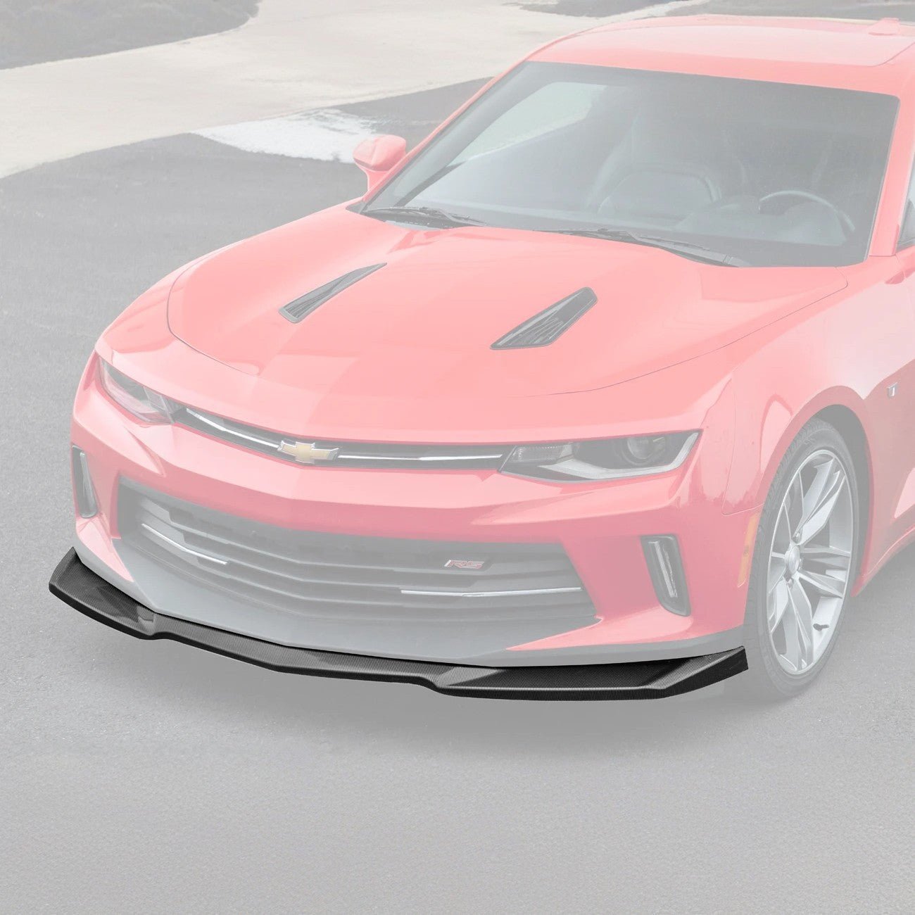 Chevrolet Camaro 6th Gen ZL1 Style Carbon Fiber Front Splitter 2016-2018