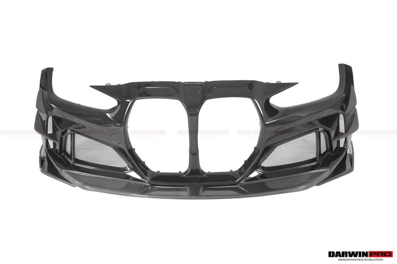 2021-UP BMW M3 G80 G81 BKSSII Style Front Bumper and Front Fender and Side Skirts