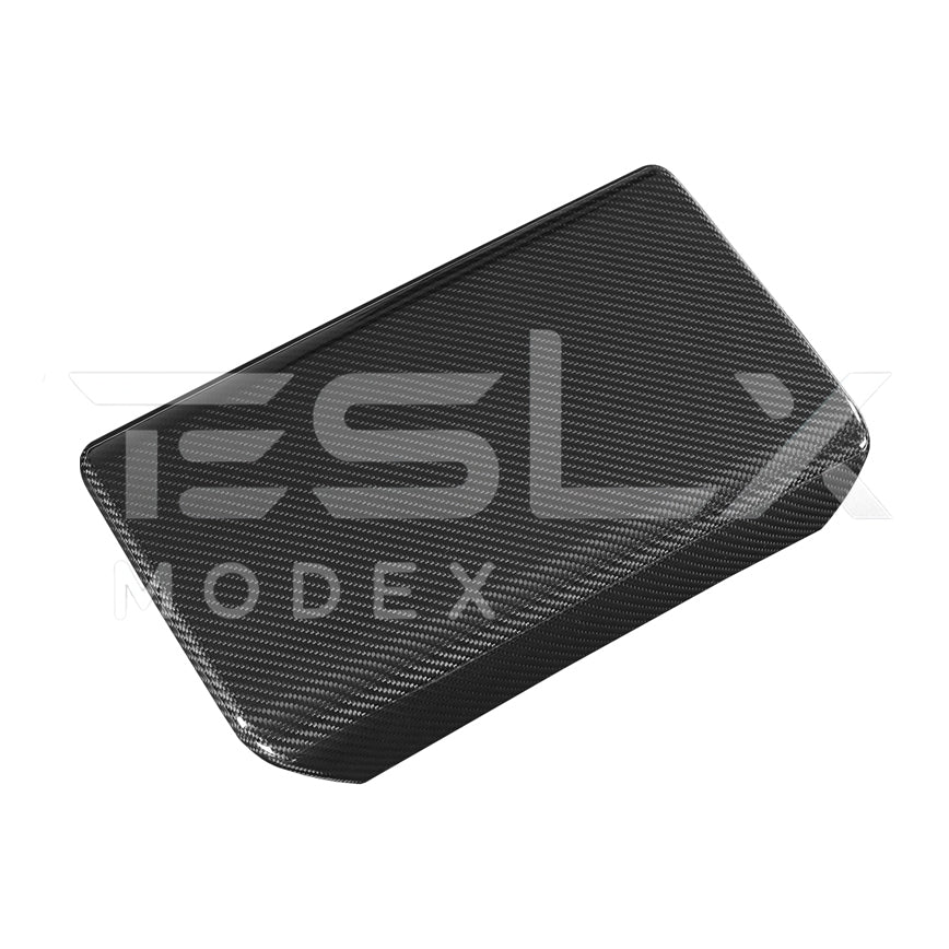 Tesla Model 3 Model Y Carbon Fiber Interior Center Armrest Cover 2020-Up