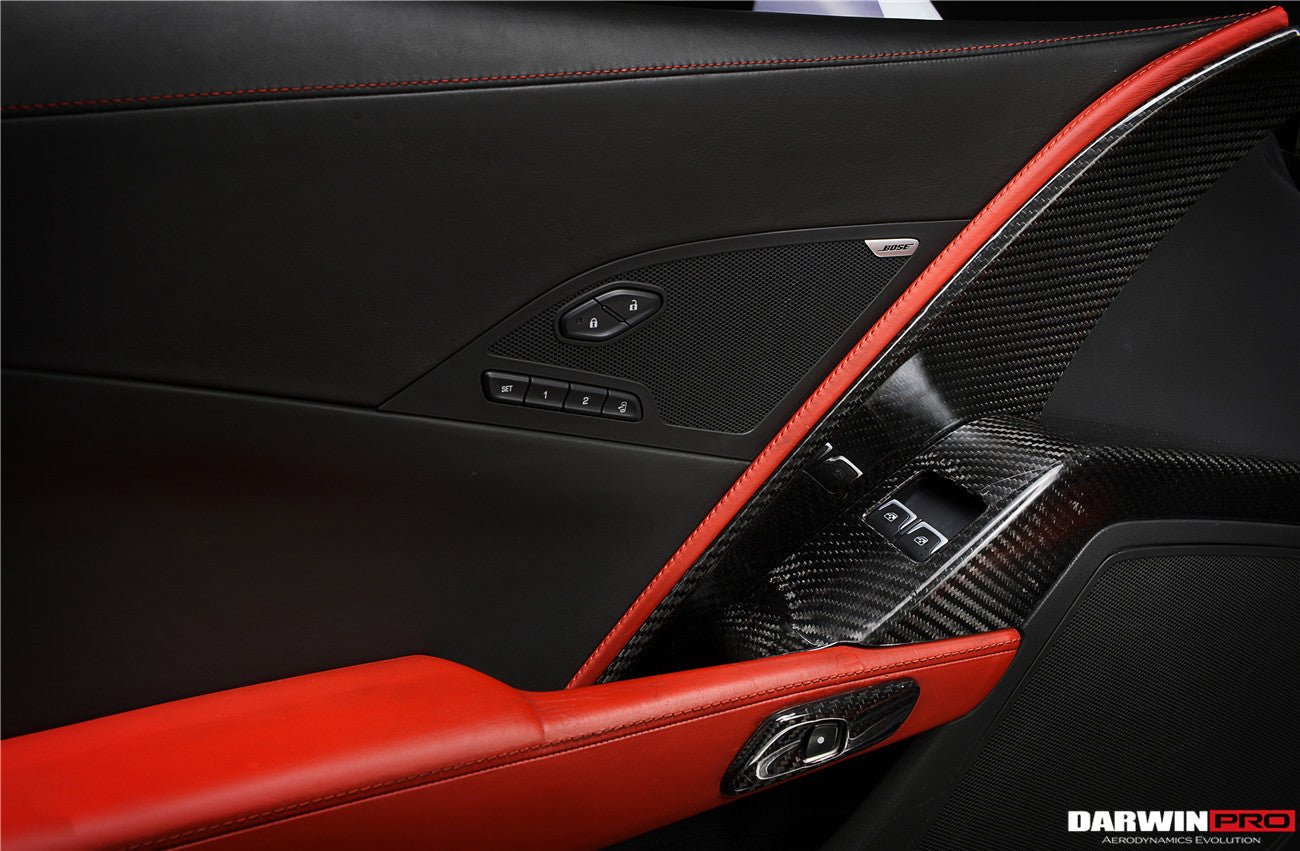 2013-2019 Corvette C7 Z06/GS Dry Carbon Door Handle Trim