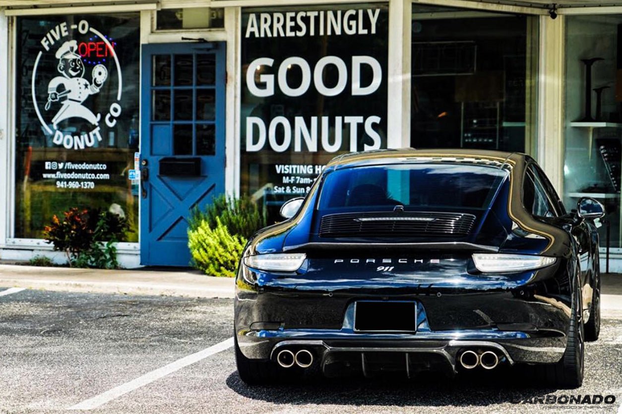 2012 - 2019 Porsche 911 991.1 991.2 Carrera & S & 4S & GTS  Coupe Only VRS Style Trunk Spoiler