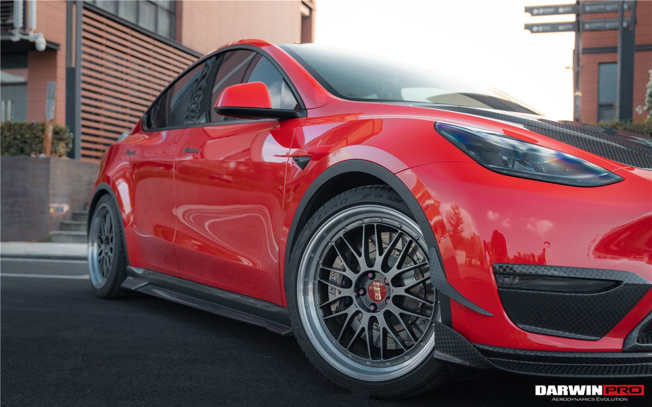 2020 - 2023 Tesla Model Y IMP Performance Carbon Fiber Side Skirts