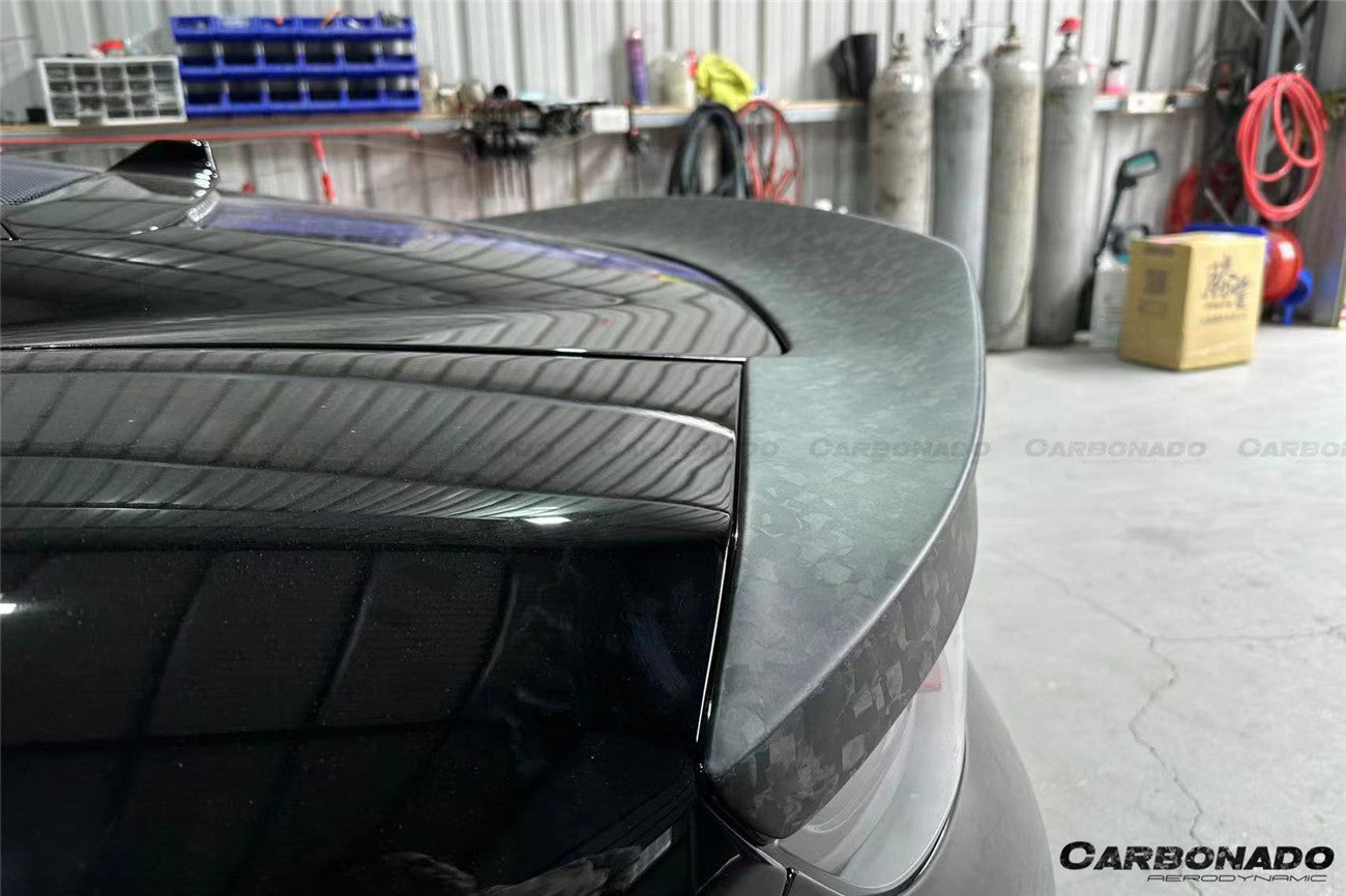 2020 - 2024 Maserati MC20 SVD Style Dry Carbon Fiber Rear Ducktail Spoiler