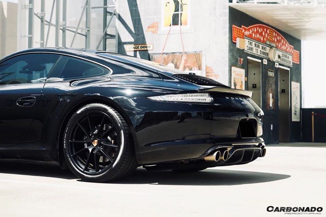 2012 - 2019 Porsche 911 991.1 991.2 Carrera & S & 4S & GTS  Coupe Only VRS Style Trunk Spoiler